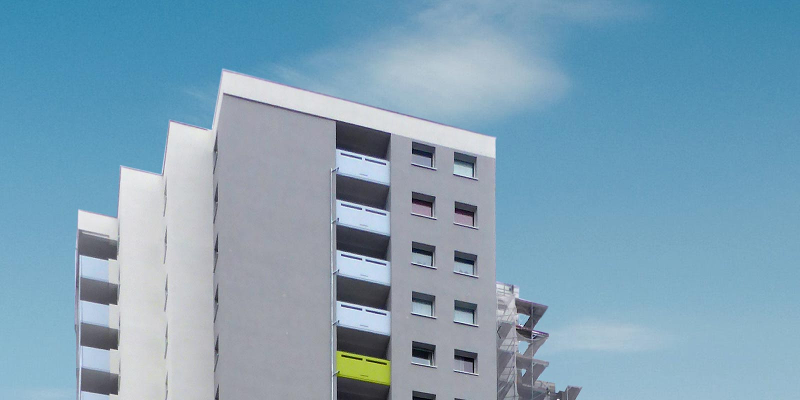 Energetische Sanierung eines Hochhaus